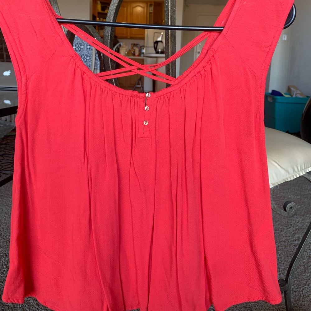 Orange top